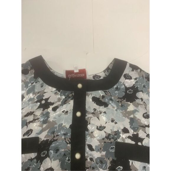 Floral Vintage Silk Top - Picture 5 of 8